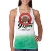  Next Level Ombre Burnout Racerback Tank Thumbnail