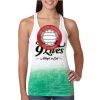  Next Level Ombre Burnout Racerback Tank Thumbnail