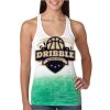  Next Level Ombre Burnout Racerback Tank Thumbnail