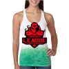  Next Level Ombre Burnout Racerback Tank Thumbnail