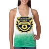  Next Level Ombre Burnout Racerback Tank Thumbnail