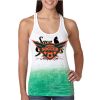  Next Level Ombre Burnout Racerback Tank Thumbnail
