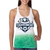  Next Level Ombre Burnout Racerback Tank Thumbnail