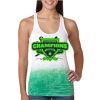  Next Level Ombre Burnout Racerback Tank Thumbnail