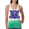  Next Level Ombre Burnout Racerback Tank Thumbnail