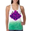  Next Level Ombre Burnout Racerback Tank Thumbnail
