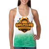  Next Level Ombre Burnout Racerback Tank Thumbnail