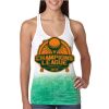  Next Level Ombre Burnout Racerback Tank Thumbnail