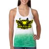  Next Level Ombre Burnout Racerback Tank Thumbnail