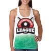  Next Level Ombre Burnout Racerback Tank Thumbnail