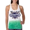  Next Level Ombre Burnout Racerback Tank Thumbnail