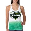  Next Level Ombre Burnout Racerback Tank Thumbnail
