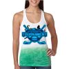  Next Level Ombre Burnout Racerback Tank Thumbnail