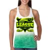  Next Level Ombre Burnout Racerback Tank Thumbnail