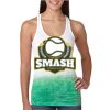  Next Level Ombre Burnout Racerback Tank Thumbnail