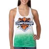  Next Level Ombre Burnout Racerback Tank Thumbnail