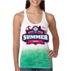  Next Level Ombre Burnout Racerback Tank Thumbnail