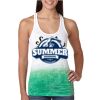 Next Level Ombre Burnout Racerback Tank Thumbnail