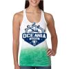  Next Level Ombre Burnout Racerback Tank Thumbnail