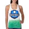  Next Level Ombre Burnout Racerback Tank Thumbnail