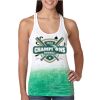  Next Level Ombre Burnout Racerback Tank Thumbnail