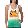 Next Level Ombre Burnout Racerback Tank Thumbnail