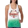  Next Level Ombre Burnout Racerback Tank Thumbnail