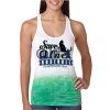  Next Level Ombre Burnout Racerback Tank Thumbnail