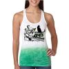  Next Level Ombre Burnout Racerback Tank Thumbnail