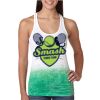  Next Level Ombre Burnout Racerback Tank Thumbnail