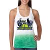  Next Level Ombre Burnout Racerback Tank Thumbnail