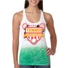  Next Level Ombre Burnout Racerback Tank Thumbnail