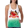  Next Level Ombre Burnout Racerback Tank Thumbnail