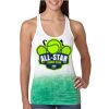  Next Level Ombre Burnout Racerback Tank Thumbnail
