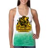  Next Level Ombre Burnout Racerback Tank Thumbnail