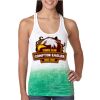  Next Level Ombre Burnout Racerback Tank Thumbnail