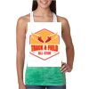  Next Level Ombre Burnout Racerback Tank Thumbnail