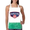  Next Level Ombre Burnout Racerback Tank Thumbnail