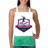  Next Level Ombre Burnout Racerback Tank Thumbnail