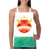  Next Level Ombre Burnout Racerback Tank Thumbnail