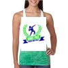  Next Level Ombre Burnout Racerback Tank Thumbnail