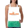  Next Level Ombre Burnout Racerback Tank Thumbnail