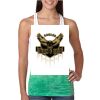  Next Level Ombre Burnout Racerback Tank Thumbnail