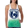  Next Level Ombre Burnout Racerback Tank Thumbnail