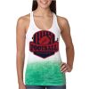 Next Level Ombre Burnout Racerback Tank Thumbnail