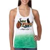  Next Level Ombre Burnout Racerback Tank Thumbnail