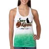  Next Level Ombre Burnout Racerback Tank Thumbnail