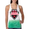  Next Level Ombre Burnout Racerback Tank Thumbnail