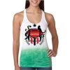  Next Level Ombre Burnout Racerback Tank Thumbnail
