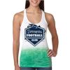  Next Level Ombre Burnout Racerback Tank Thumbnail